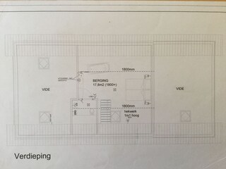 Casa per le vacanze Ballum Pianta del piano 22