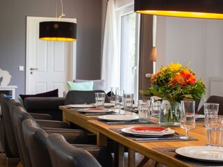 Gedeckt für eine Gruppe