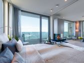 Heimathafen 2 - Schlafzimmer 1 mit Blick auf die Ostsee