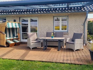 Blick aus dem Garten