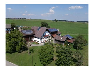 Der Lapperhof von oben