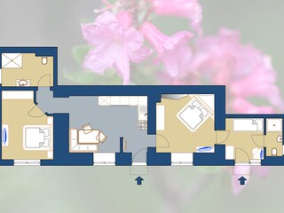 Appartamento Flattach Pianta del piano 10