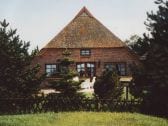 Reetgedecktes Friesenhaus