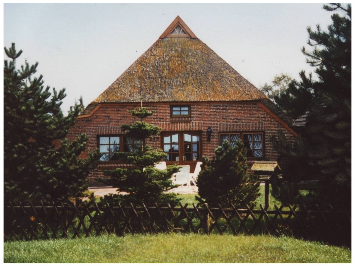 Reetgedecktes Friesenhaus