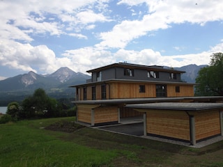 Blick auf Mittagskogel & Faaker See