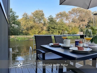 Hausboot Bad Bederkesa Außenaufnahme 8