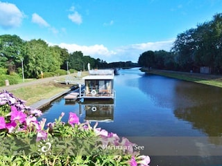 Hausboot Bad Bederkesa Außenaufnahme 2