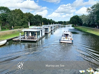 Hausboot Bad Bederkesa Außenaufnahme 6