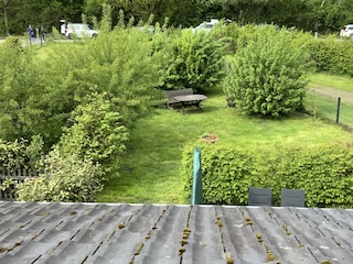 Blick vom Badezimmerfenster