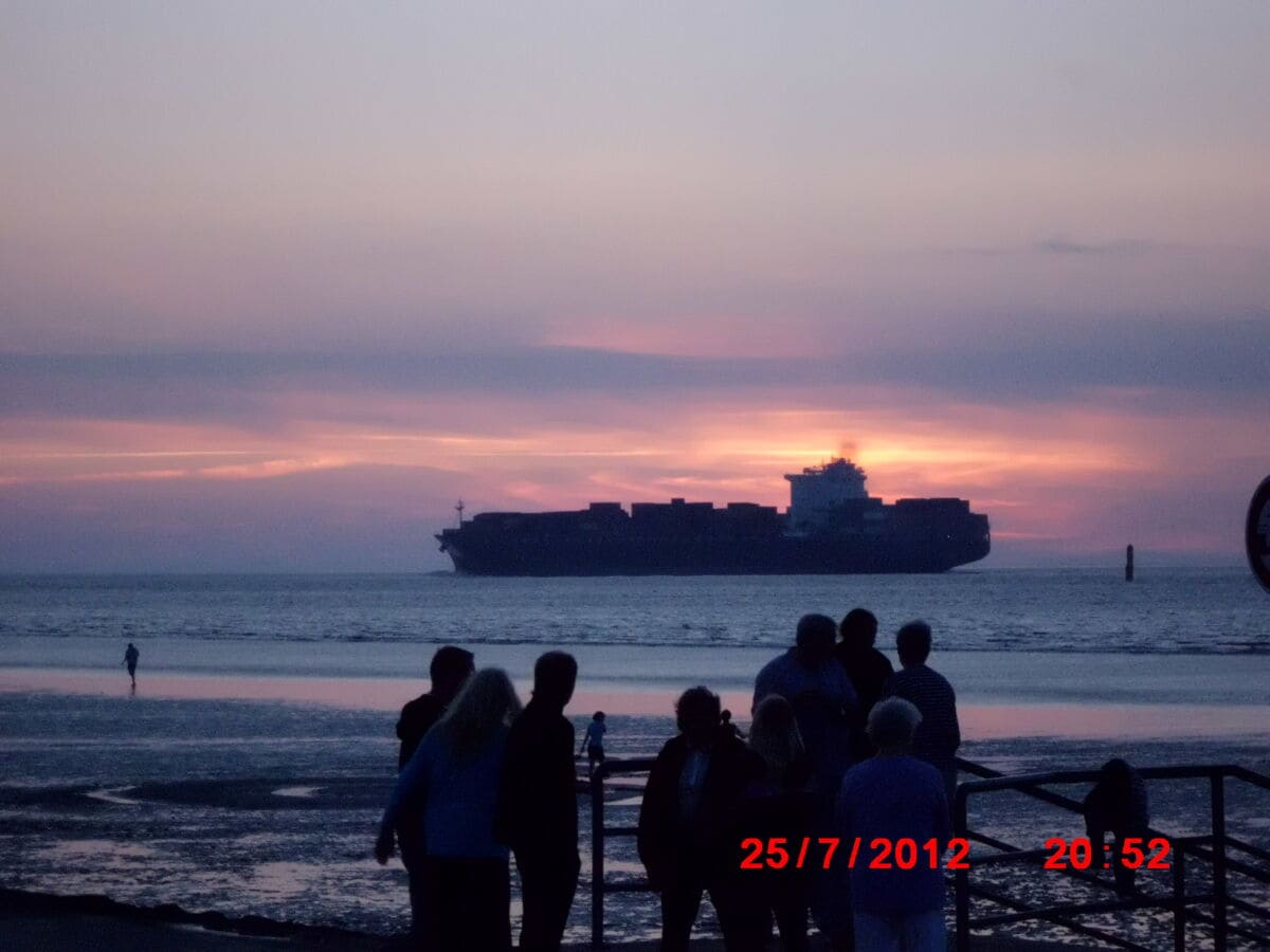 abends am Strand