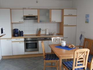 Kitchen with dining area