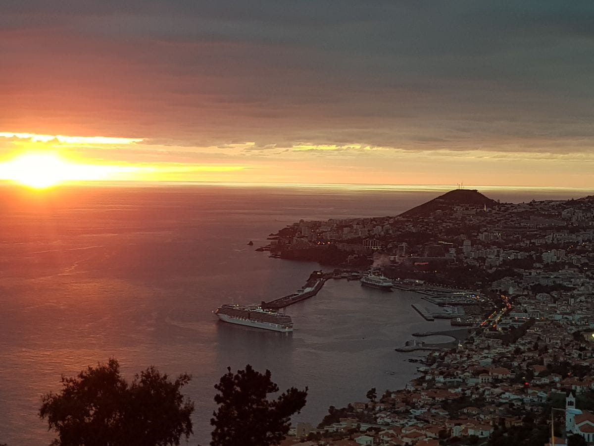 Funchal Sonnenuntergang