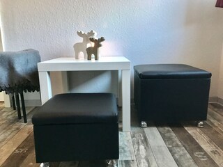 Kleine Sitzecke im Kinderzimmer