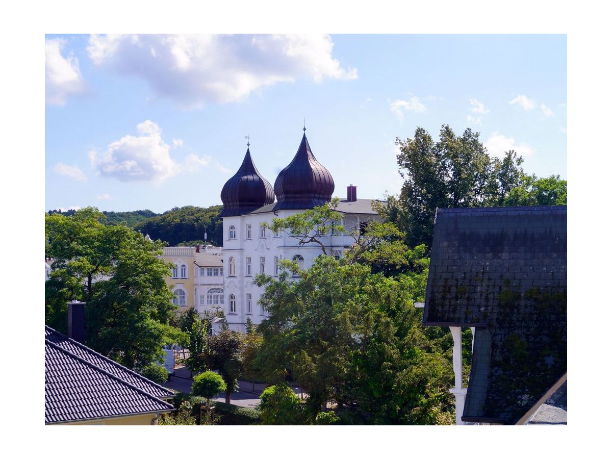 Blick vom Balkon