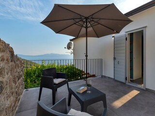 Balcony in master bedroom