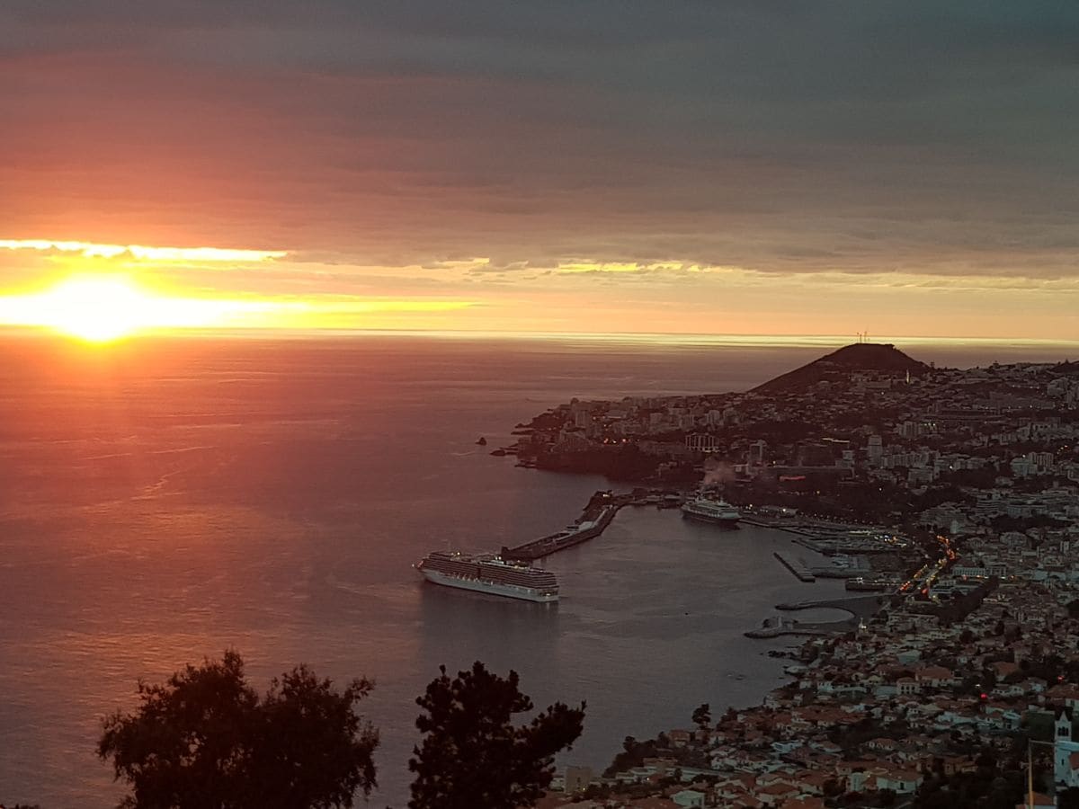 Funchal Sonnenuntergang