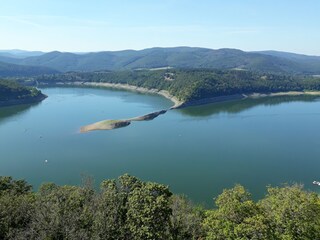 Seeblick von Schloss Waldeck