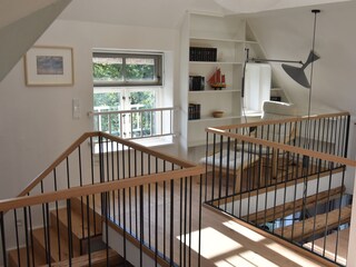 Galerie mit Leseecke