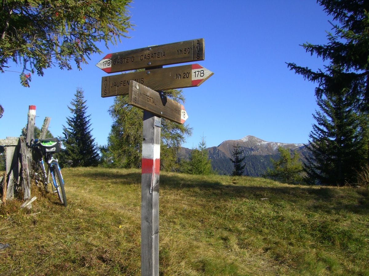 Radwanderung am Platschjoch