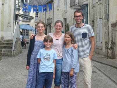 Familie Normann und Christine Müller