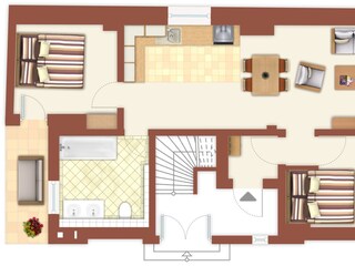 Ferienwohnung Warnemünde Grundriss 17