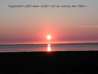 Sonnenuntergang in Norddeich