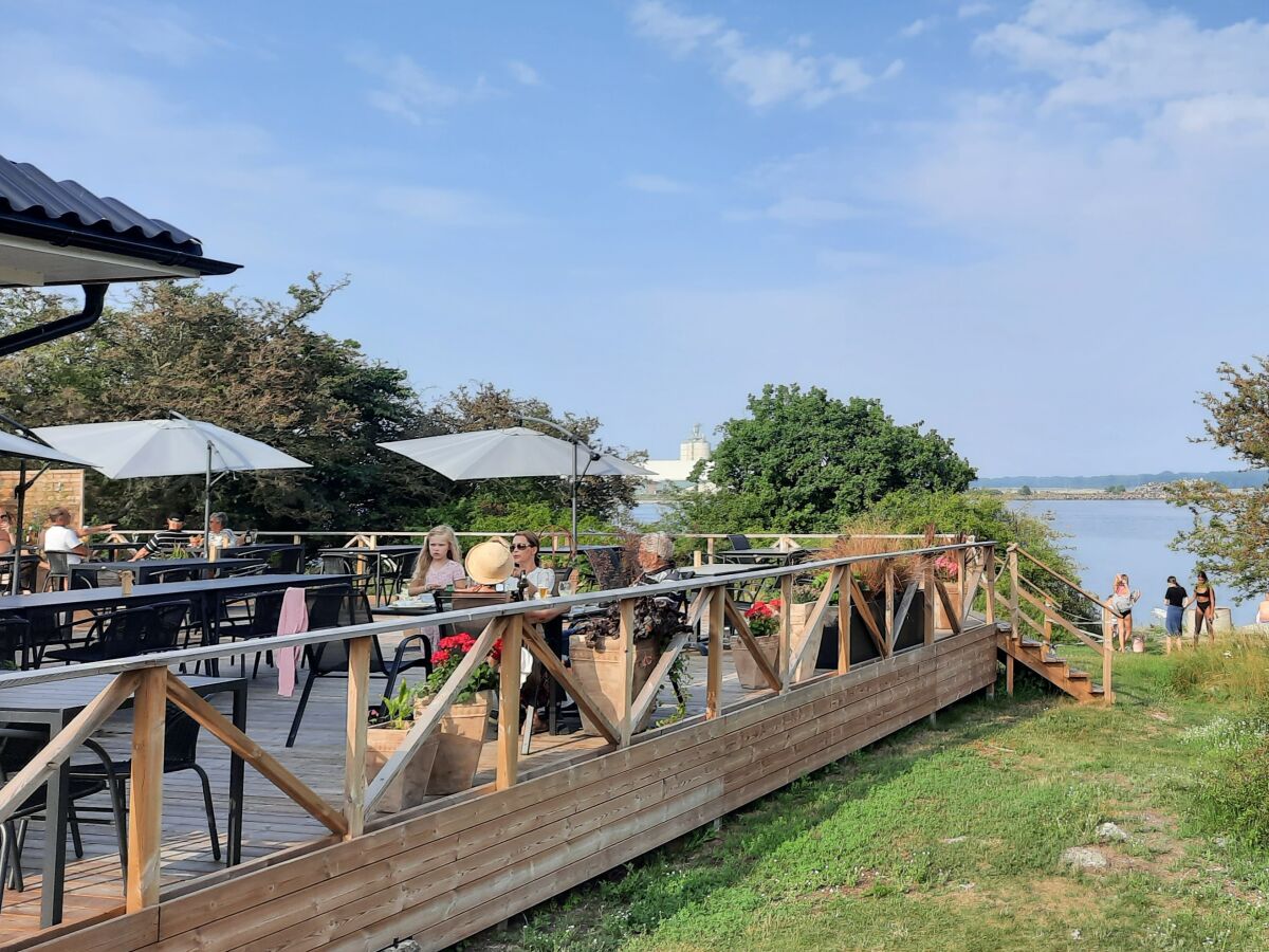 Restaurant with sea view