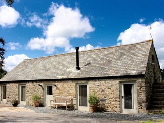 Walkham Cottage mit Parkplatz davor