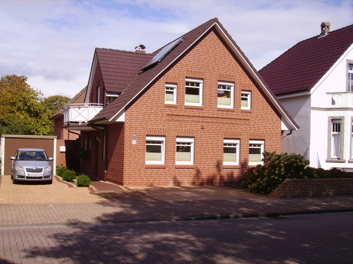 Straßenansicht, Ferienwohnung im 1. OG im Vorderhaus