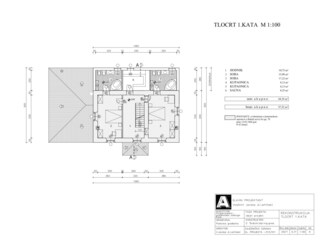 Casa per le vacanze Manjadvorci Pianta del piano 42