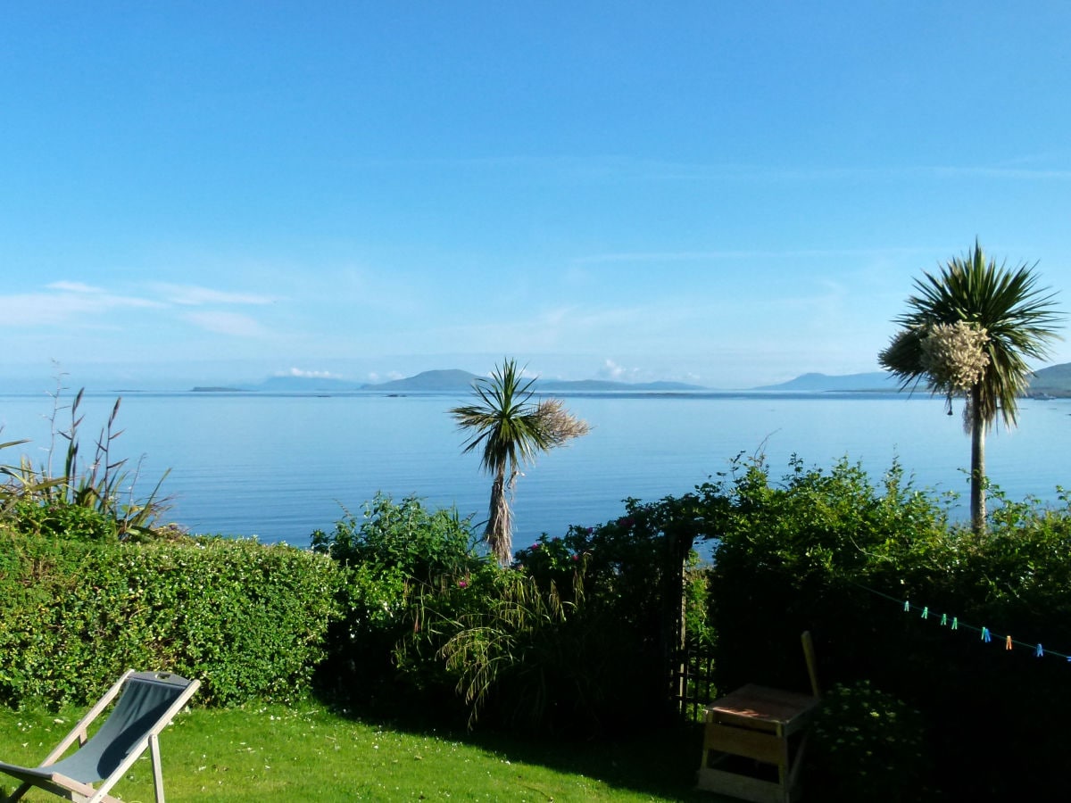 Garden with sea view