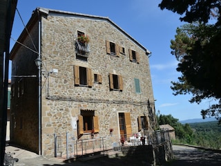 Ferienhaus Elmo di Sorano Außenaufnahme 7