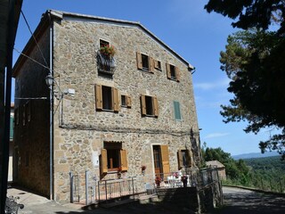 Ferienhaus Elmo di Sorano Außenaufnahme 8