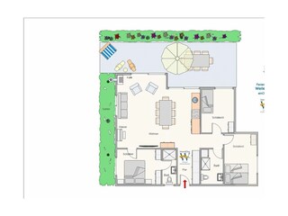 Appartamento per vacanze Wangerooge Registrazione all'aperto 19