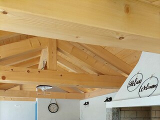 Küche mit dem Grill