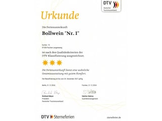 3-Sterne-Klassifizierung