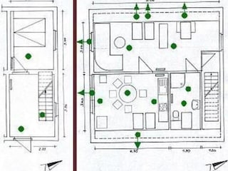 Grundriss der Wohnung