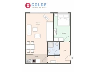 Ferienwohnung St. Peter-Ording Grundriss 26