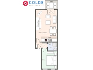 Ferienwohnung St. Peter-Ording Grundriss 28