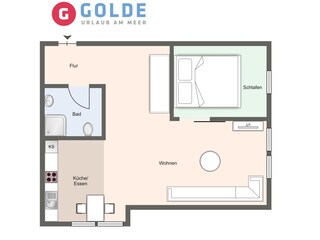 Ferienwohnung St. Peter-Ording Grundriss 23