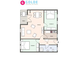 Ferienwohnung St. Peter-Ording Grundriss 32