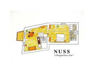 Appartamento per vacanze Terlan Pianta del piano 24