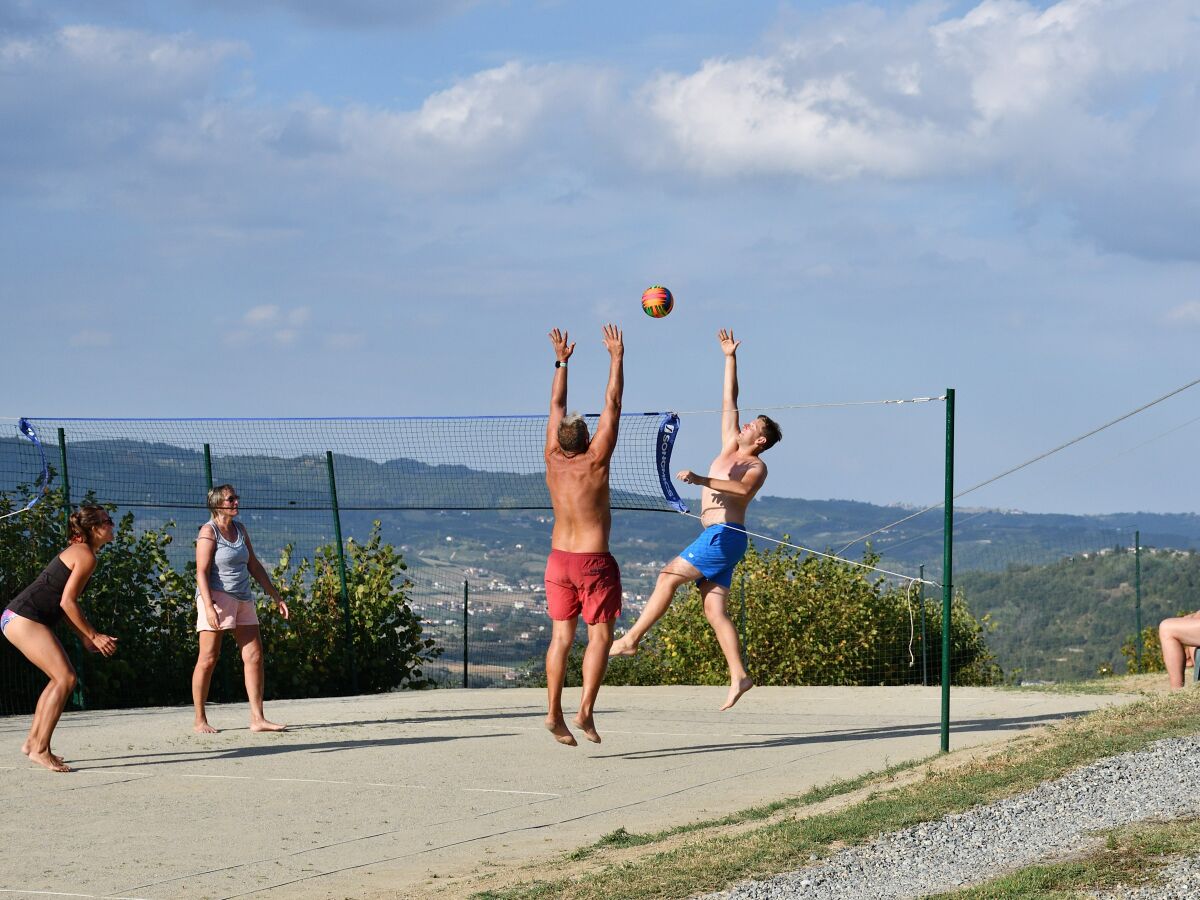 ...zum Volleyball spielen