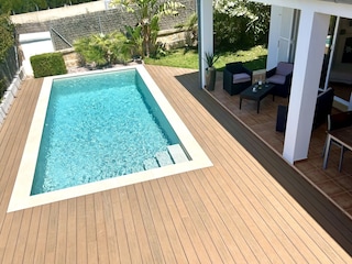 Blick von der Dachterrasse