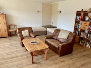 Wohnschlafzimmer mit zwei Einzelbetten (1.Stock)