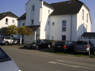 Straßenseite des Hauses