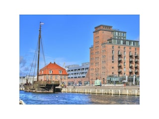 Ohlerich Speicher - Blick auf das wunderschöne Backsteingebäude