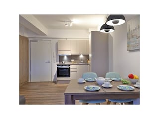 Ohlerich Speicher App. 04 - Blick auf den offenen Essbereich und die Küchenzeile