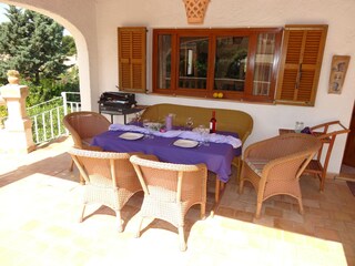 Terrasse oben