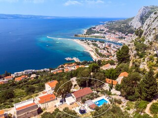 Villa Omiš Pianta del piano 25